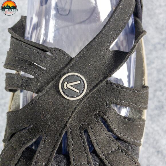Keen Rose Strappy Sandals Black Adjustable Hook And Loop 1008783 Women's Size 8 - Picture 11 of 12